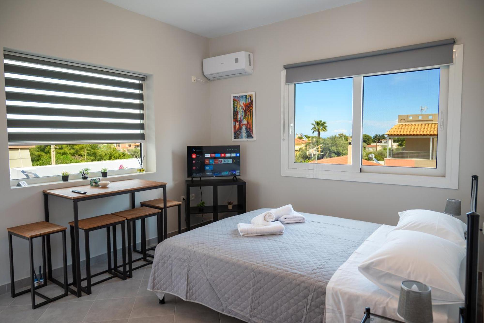 Airport Palmtree Apartments - 15Min From Airport 阿特米达 外观 照片