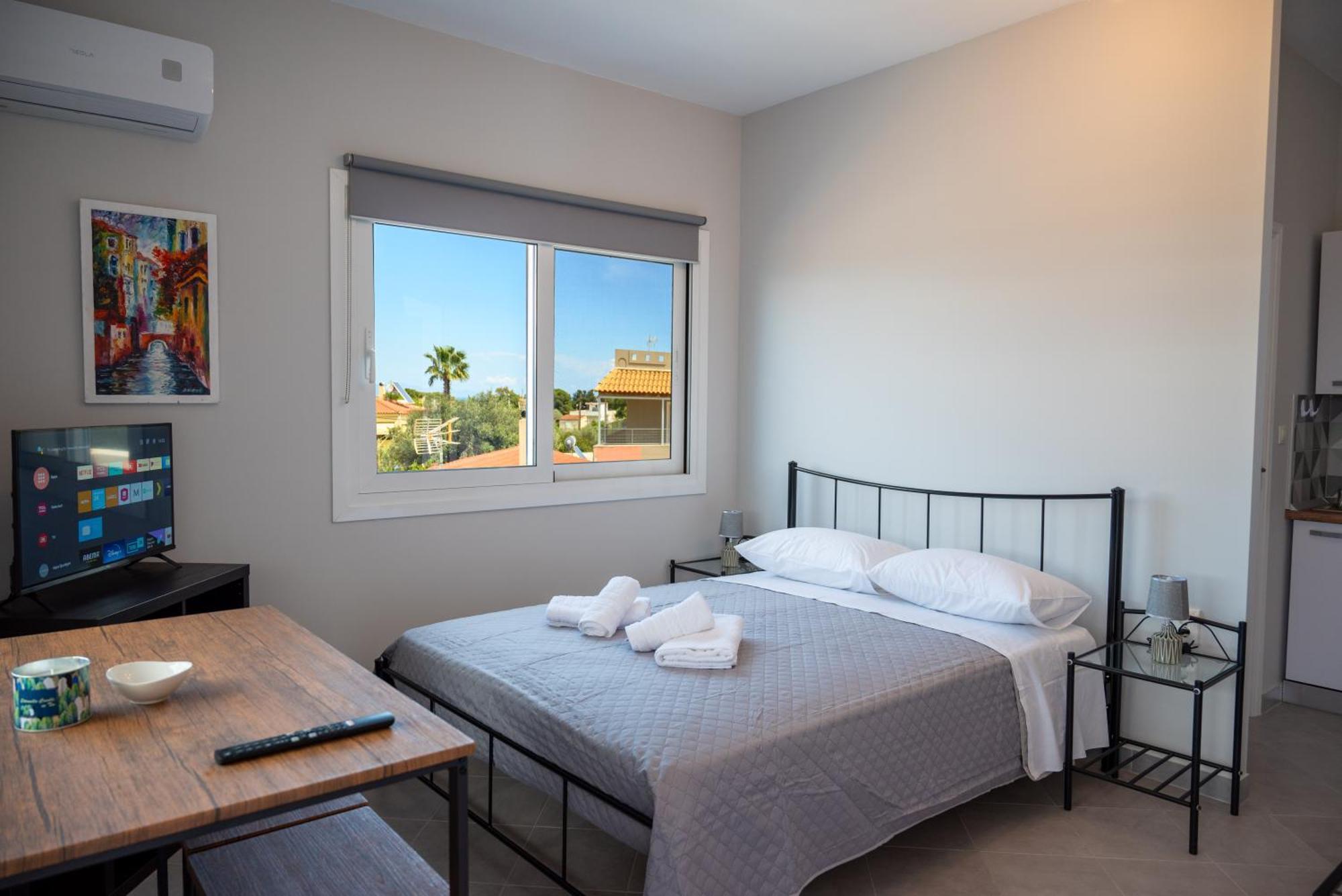 Airport Palmtree Apartments - 15Min From Airport 阿特米达 外观 照片